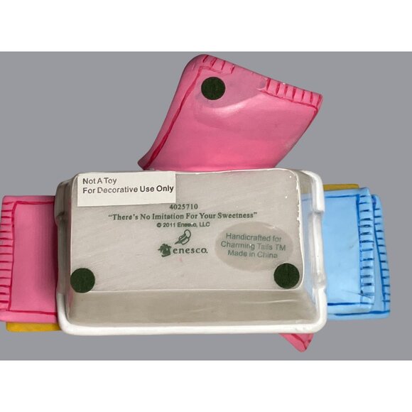 Charming Tails "Theres No Imitation For Your Sweetness" Figurine By Enesco - Picture 6 of 9